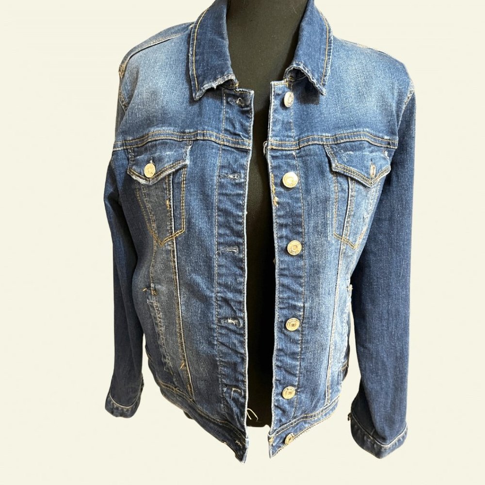 KENSIE denim jacket - size L - 0123LR-6